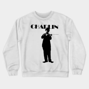 Chaplin silent movie pantomime Crewneck Sweatshirt